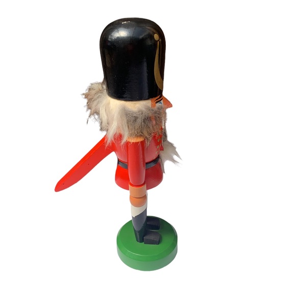 VEB Hodrewa Rothenthal Nutcracker Red Wooden Soldier - Picture 4 of 9